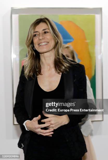 Begoña Gomez attends ARCO Art Fair 2020 at Ifema on February 27, 2020 in Madrid, Spain.