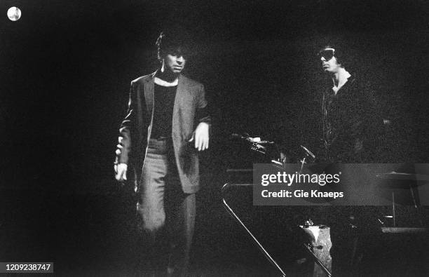 Suicide, Alan Vega, Martin Rev, Ancienne Belgique , Brussel, Belgium, 16 June 1978.