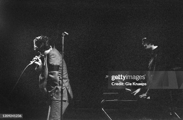 Suicide, Alan Vega, Martin Rev, Ancienne Belgique , Brussel, Belgium, 16 June 1978.