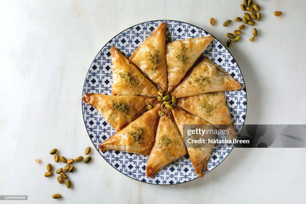 Turkish dessert baklava