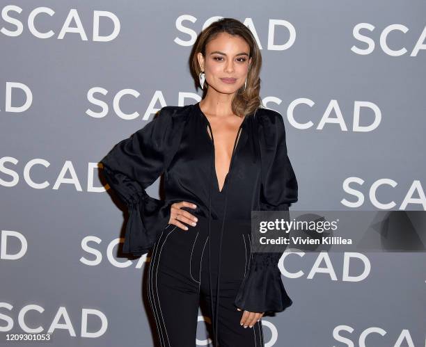 Nathalie Kelley attends the SCAD aTVfest 2020 - "The Baker And The Beauty" on February 28, 2020 in Atlanta, Georgia.