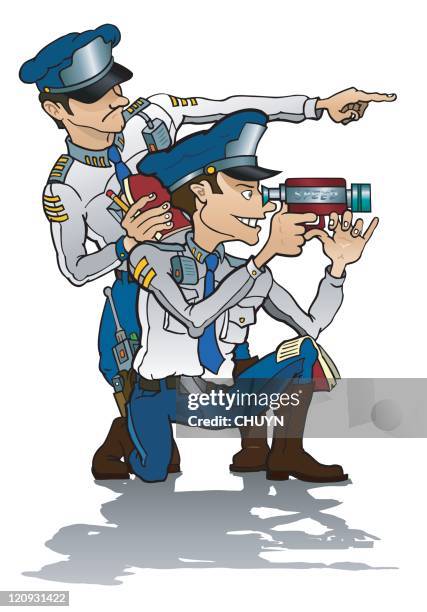 speed limit - driving force concept stock illustrations