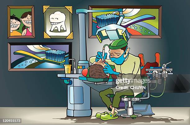 ilustraciones, imágenes clip art, dibujos animados e iconos de stock de dentista - dientes humanos