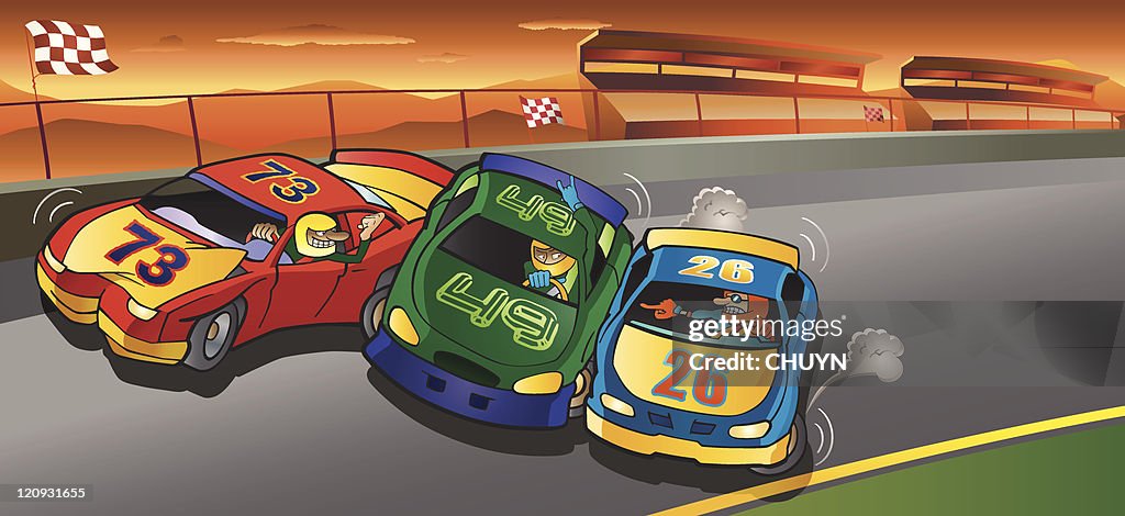 Carrera de Nascar