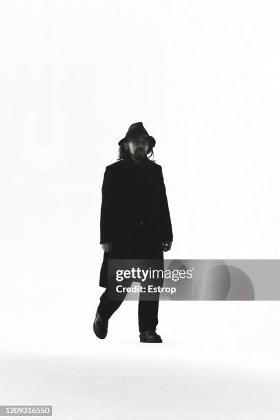 February 28: Fashion designer Yohji Yamamoto during the Yohji Yamamoto show as part of the Paris Fashion Week Womenswear Fall/Winter 2020/2021 on...