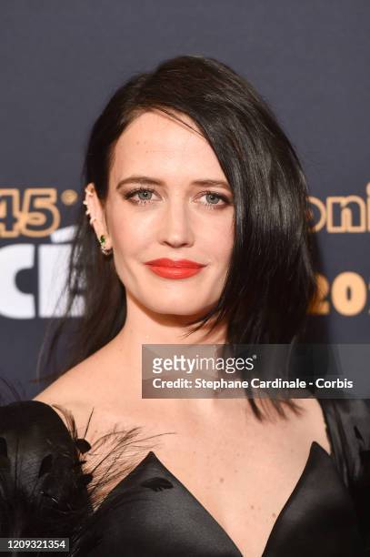 Eva Green arrives at the Cesar Film Awards 2020 Ceremony At Salle Pleyel In Paris on February 28, 2020 in Paris, France.