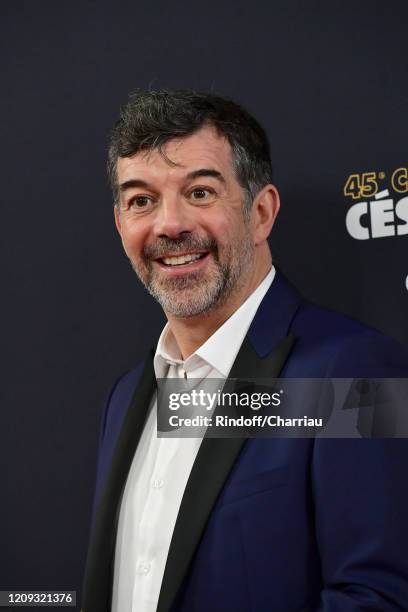 Stephane Plaza arrives at the Cesar Film Awards 2020 Ceremony At Salle Pleyel In Paris on February 28, 2020 in Paris, France.