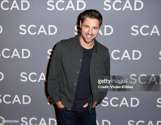 Sam Page attends SCAD aTVfest 2020 - "The Bold Type" panel on February 28, 2020 in Atlanta, Georgia.