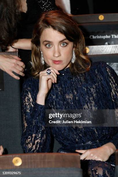 Adele Haenel attends the Cesar Film Awards 2020 Ceremony At Salle Pleyel In Paris on February 28, 2020 in Paris, France.