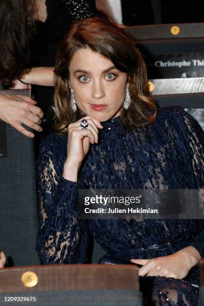 Adele Haenel attends the Cesar Film Awards 2020 Ceremony At Salle Pleyel In Paris on February 28, 2020 in Paris, France.