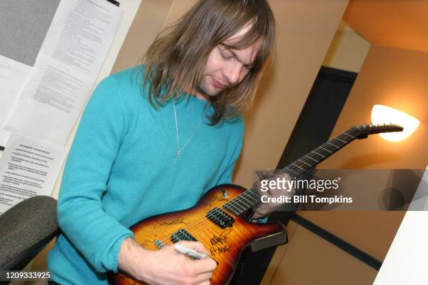 Mickey Madden of Maroon 5 appears on the TV show PRIVATE SESSIONS on January 27, 2008 in New York City.