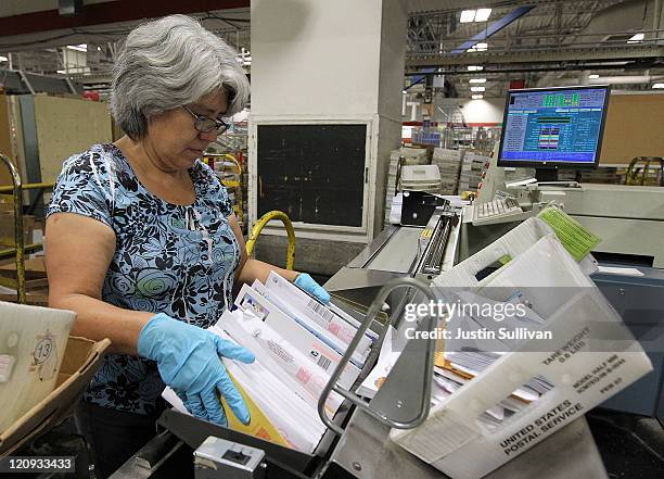 Us Post Office Mail Sorting Photos and Premium High Res Pictures ...