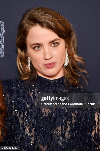 Adele Haenel arrives at the Cesar Film Awards 2020 Ceremony At Salle Pleyel In Paris on February 28, 2020 in Paris, France.