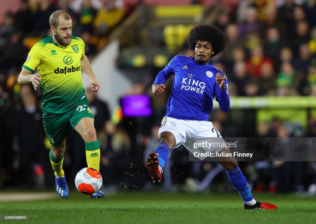 Norwich City v Leicester City - Premier League