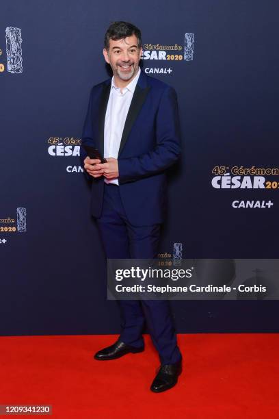 Stephane Plaza arrives at the Cesar Film Awards 2020 Ceremony At Salle Pleyel In Paris on February 28, 2020 in Paris, France.