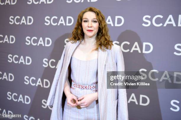 Kayli Carter attends SCAD aTVfest 2020 - SCAD Grads On Television on February 28, 2020 in Atlanta, Georgia.