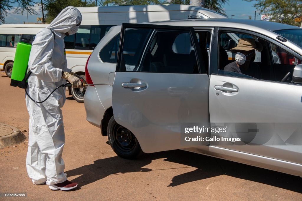 Gauteng Transport launches programme to sanitise taxi ranks in South Africa