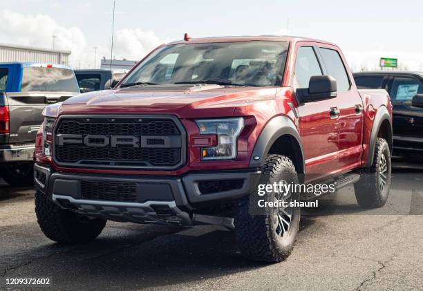 2020 ford f-150 raptor - ford f150 raptor fotografías e imágenes de stock