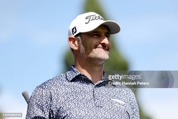 Michael Hendry of New Zealand looks on during day three of the 2020 New Zealand Golf Open at Millbrook Resort on February 29, 2020 in Queenstown, New...