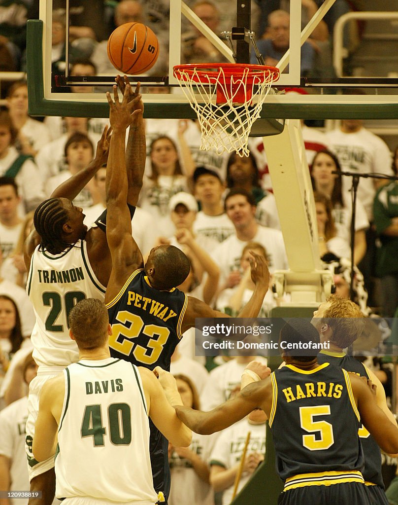 NCAA Men's Basketball - Michigan vs Michigan St. - February 18, 2006