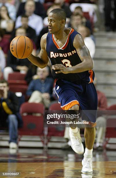 Auburn's Ian Young had 28 points in a Auburn Tigers 80 to 78 victory over the Temple Owls at the Liacouras Center in Philadelphia, Pa. On November...