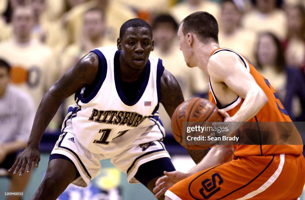 NCAA Men's Basketball - Syracuse vs Pittsburgh - January 29, 2005