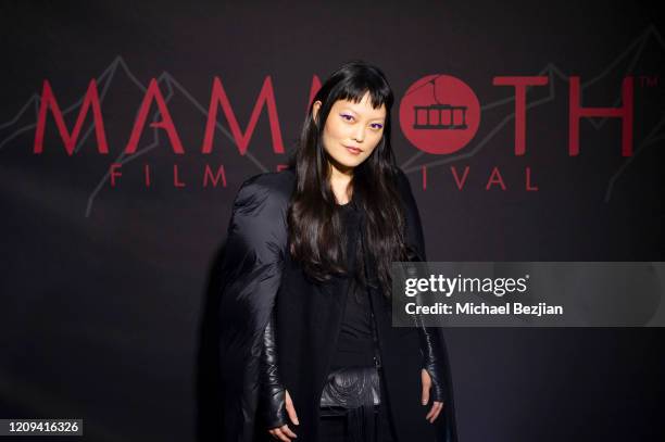 Hana Mae Lee arrives at the 3rd Annual Mammoth Film Festival Red Carpet - Friday on February 28, 2020 in Mammoth Lakes, California.