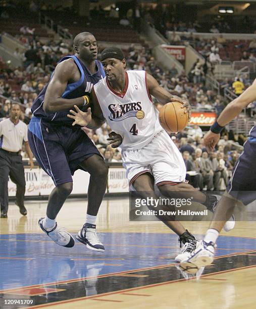 Philadelphia 76ers Chris Webber Wednesday, Nov. 9, 2005 in Philadelphia, PA. The Philadelphia 76ers defeated the Dallas Mavericks 112-97.