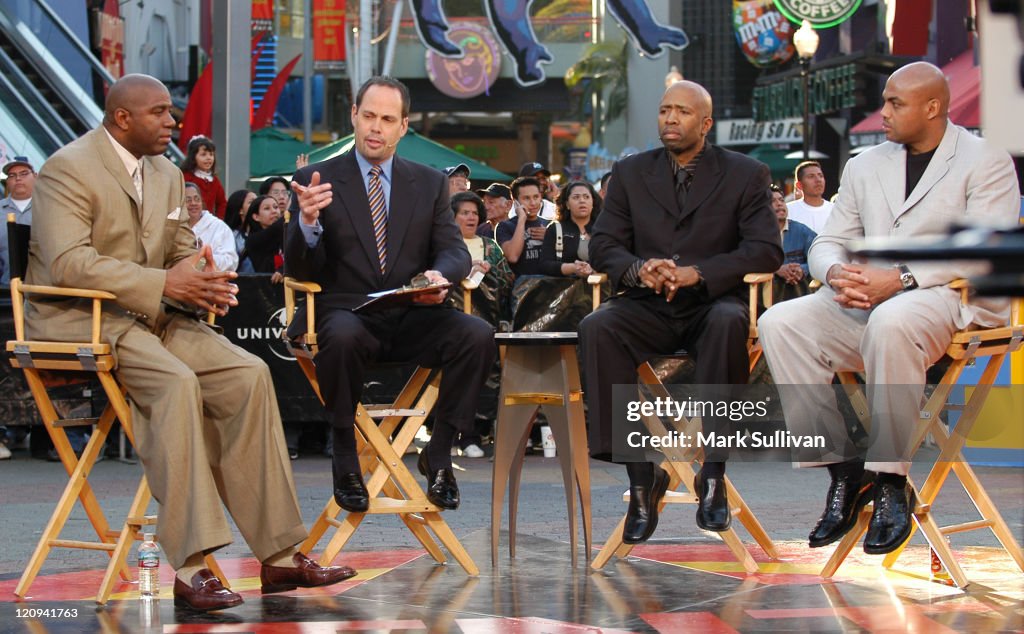 TNT's "Inside The NBA" Taping at City Walk