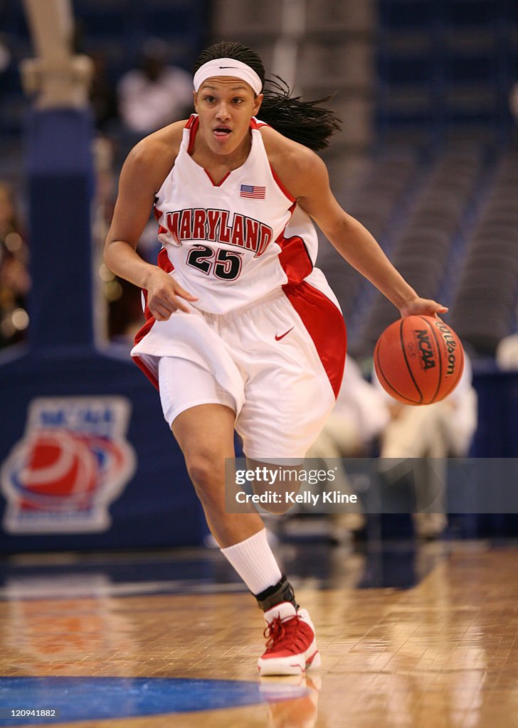 NCAA Women's Basketball - 2007 NCAA Tournament - First Round - Harvard vs Maryland