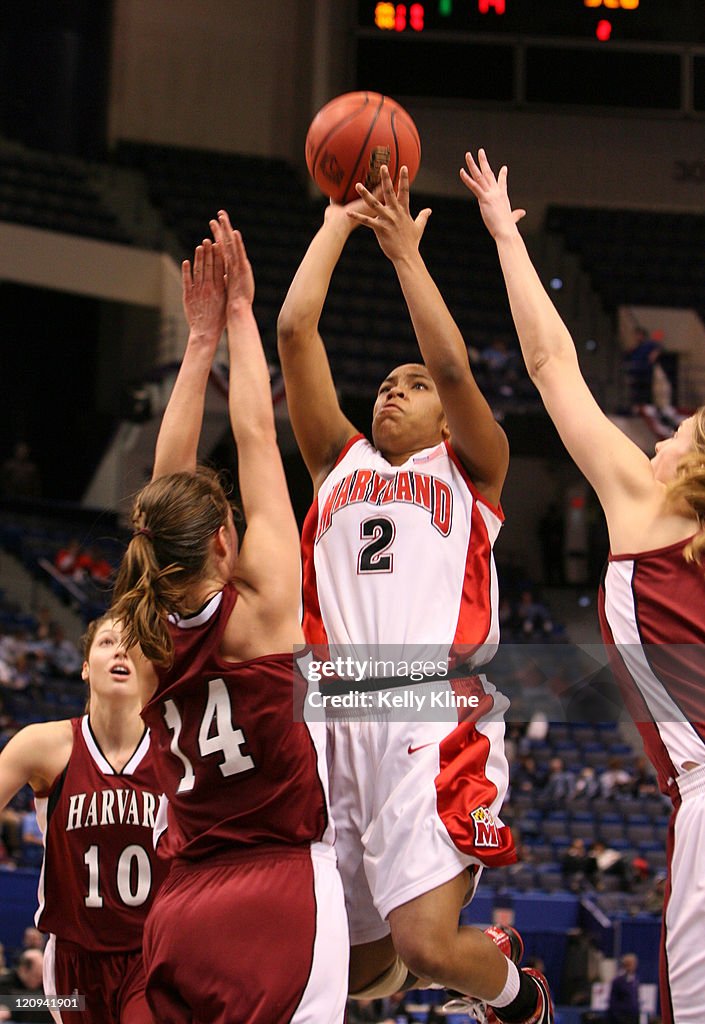 NCAA Women's Basketball - 2007 NCAA Tournament - First Round - Harvard vs Maryland