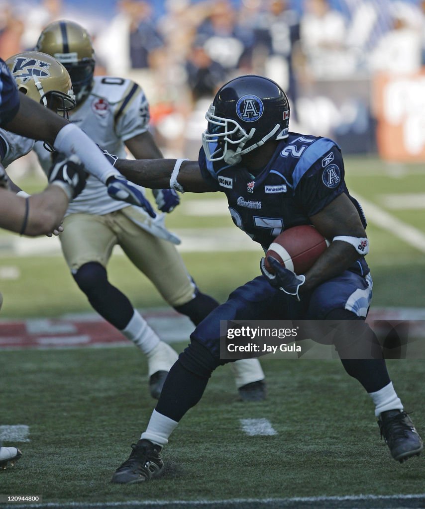 CFL - Winnipeg Blue Bombers vs Toronto Argonauts - July 8, 2006