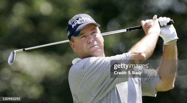 Weibring in action during the third round of the U. S. Senior Open, July 30 held at the NCR Country Club, Kettering, Ohio.