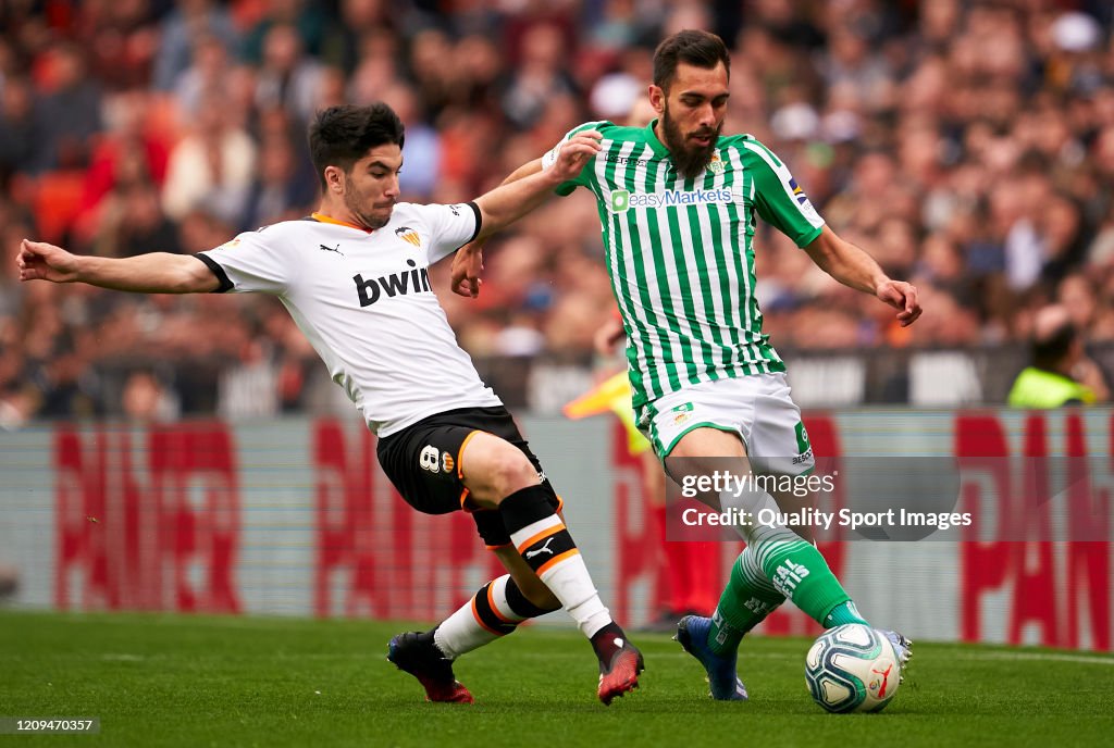 Valencia CF v Real Betis Balompie  - La Liga