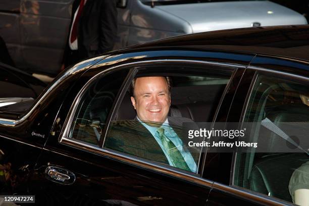 Scott McClellan visits "Late Show with David Letterman" on June 11, 2008 at the Ed Sullivan Theatre in New York City.