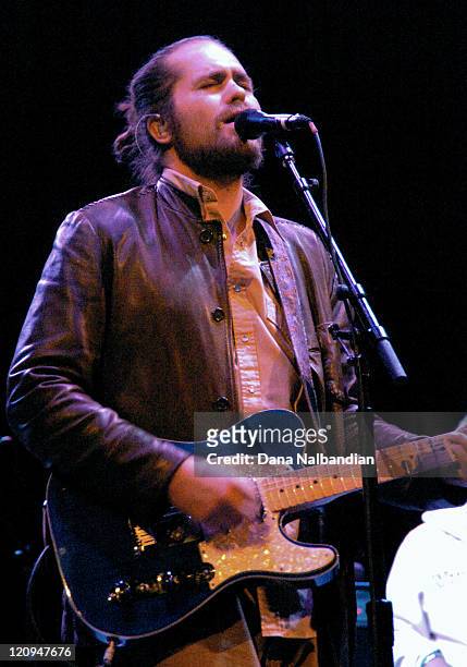 Musician Clarence Greenwood of Citizen Cope performs at The Moore Theater March 21, 2008 in Seattle, Washington.