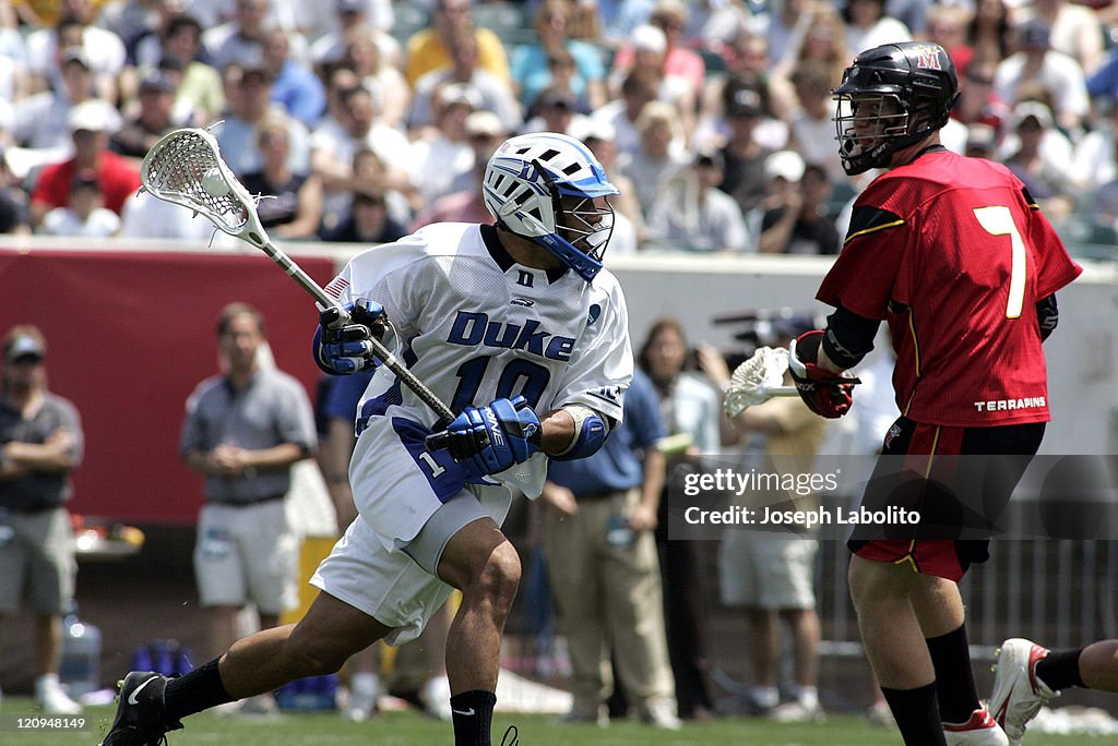 NCAA Lacrosse - Division I - Semifinals - Maryland vs Duke