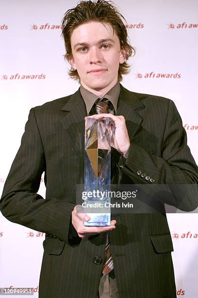 Abe Forsythe, winner for Best Actor in a Leading Role in a Television Drama or Comedy for "Marking Time"