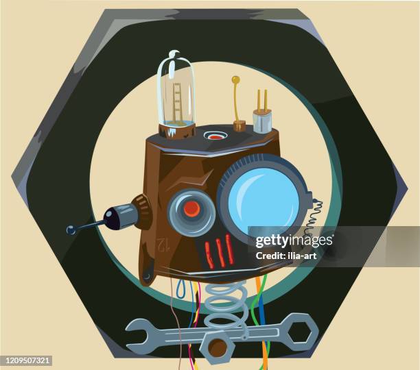 only surviving portrait of sir twelve-liter - spare part stock illustrations