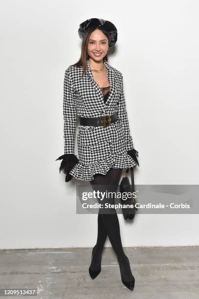 Patricia Contreras attends the Elie Saab show as part of the Paris Fashion Week Womenswear Fall/Winter 2020/2021 on February 29, 2020 in Paris,...