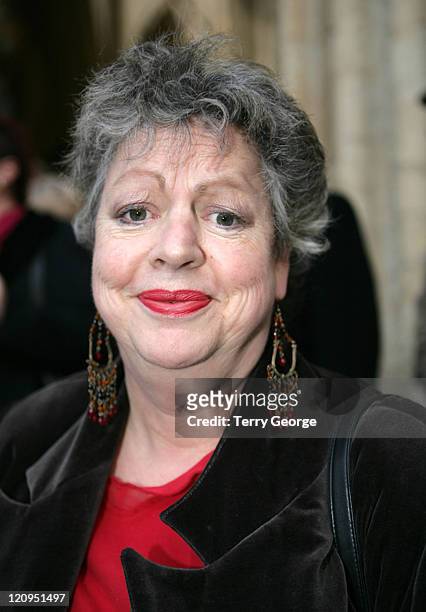 Jo Brand during Memorial Service for Richard Whiteley at York Minster at York Minster in York, Yorkshire, Great Britain.