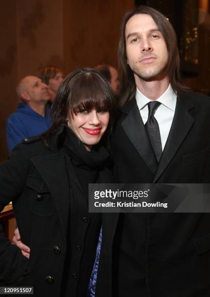 Actors Fairuza Balk and Stephen Gilmour at the Return to Oz party on January 21, 2009 in Park City, Utah.