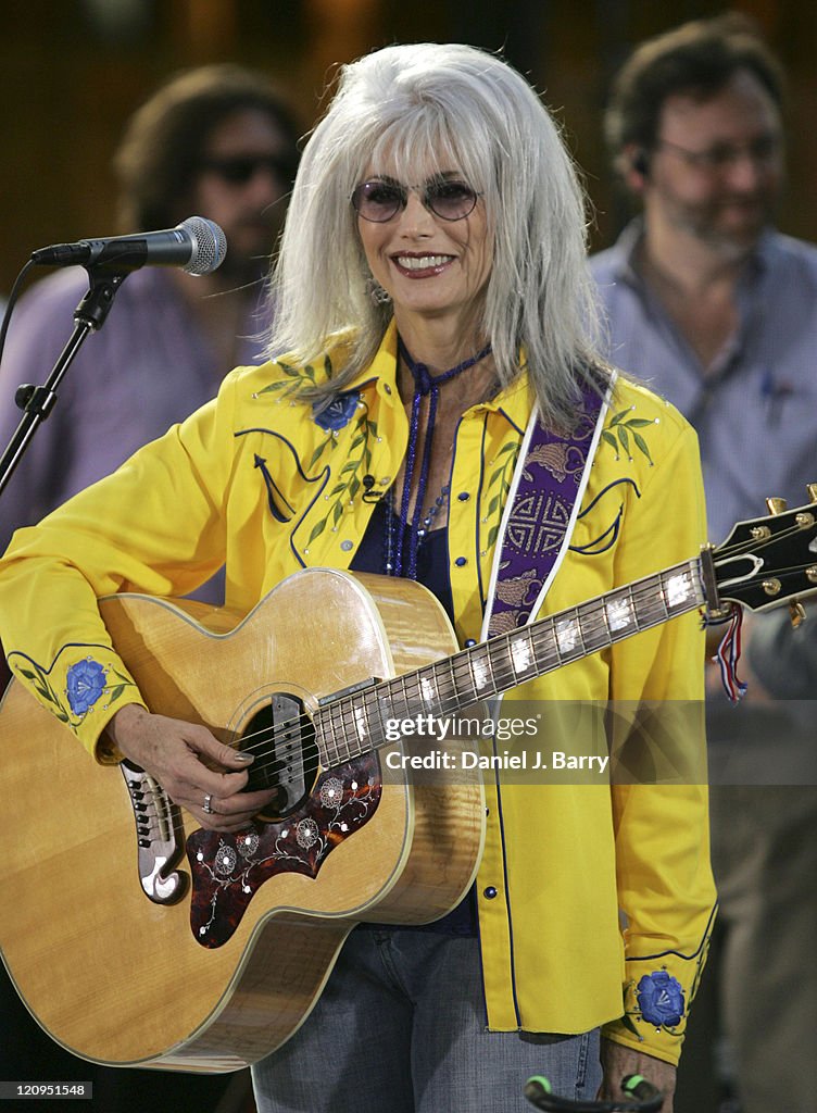 Elvis Costello and Emmylou Harris Perform on NBC's "The Today Show" - 22 July, 2005