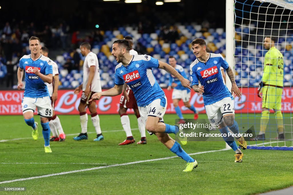 SSC Napoli v Torino FC - Serie A