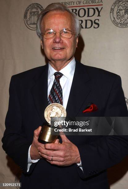 Bill Moyer during 63rd Annual Peabody Awards at Waldorf Astoria in New York City, New York, United States.