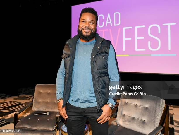 Malcolm-Jamal Warner attends SCAD aTVfest 2020 - In Conversation With Malcolm-Jamal Warner on February 29, 2020 in Atlanta, Georgia.