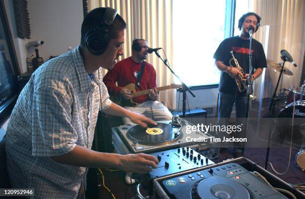 Ozomatli performs live at KBCO Studio C in Boulder, CO.