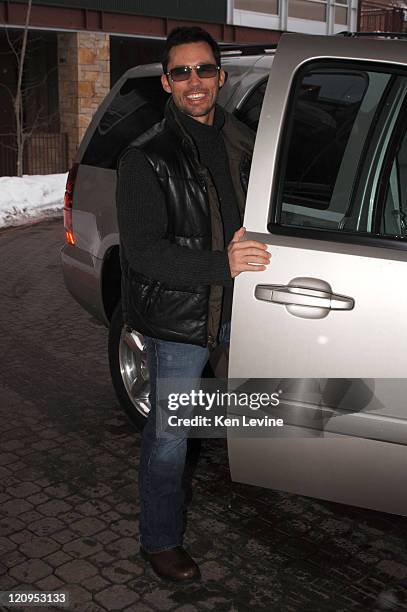 Jeffrey Donovan with Chevy Tahoe during 2006 Park City - General Moters in Park City - Jeffrey Donovan in Park City, Utah, United States.