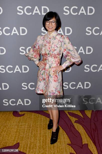 Keiko Agena attends SCAD aTVfest 2020 - "Prodigal Son" With Tom Payne Discovery Award, Actor Presentation on February 29, 2020 in Atlanta, Georgia.
