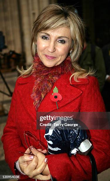 Lesley Garrett during Memorial Service for Richard Whiteley at York Minster at York Minster in York, Yorkshire, Great Britain.